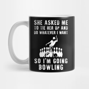 Bowling Boundaries: Unleash Your Playful Side! Mug